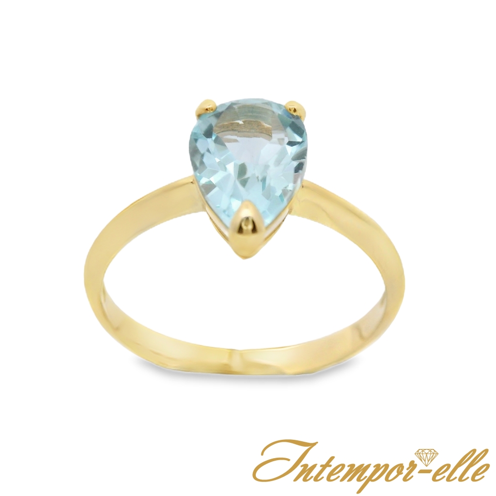 BA OR 18 CT + TOPAZE 