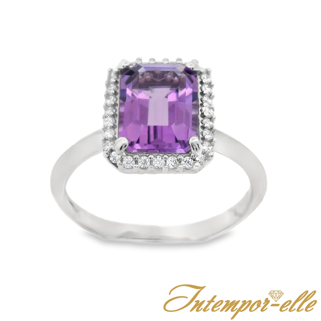 BA OR 18CT AMETHYSTE + OXZ 