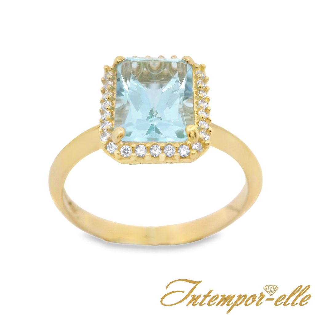 BA OR 18CT TOPAZE + OXZ 