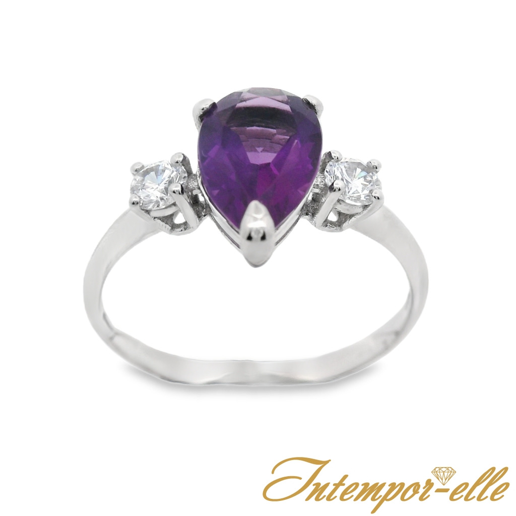 BA OR 18CT AMETHYSTE + OXZ 