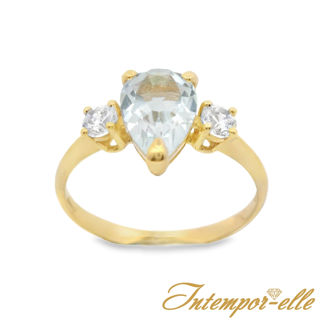 BA OR 18CT TOPAZE + OXZ 