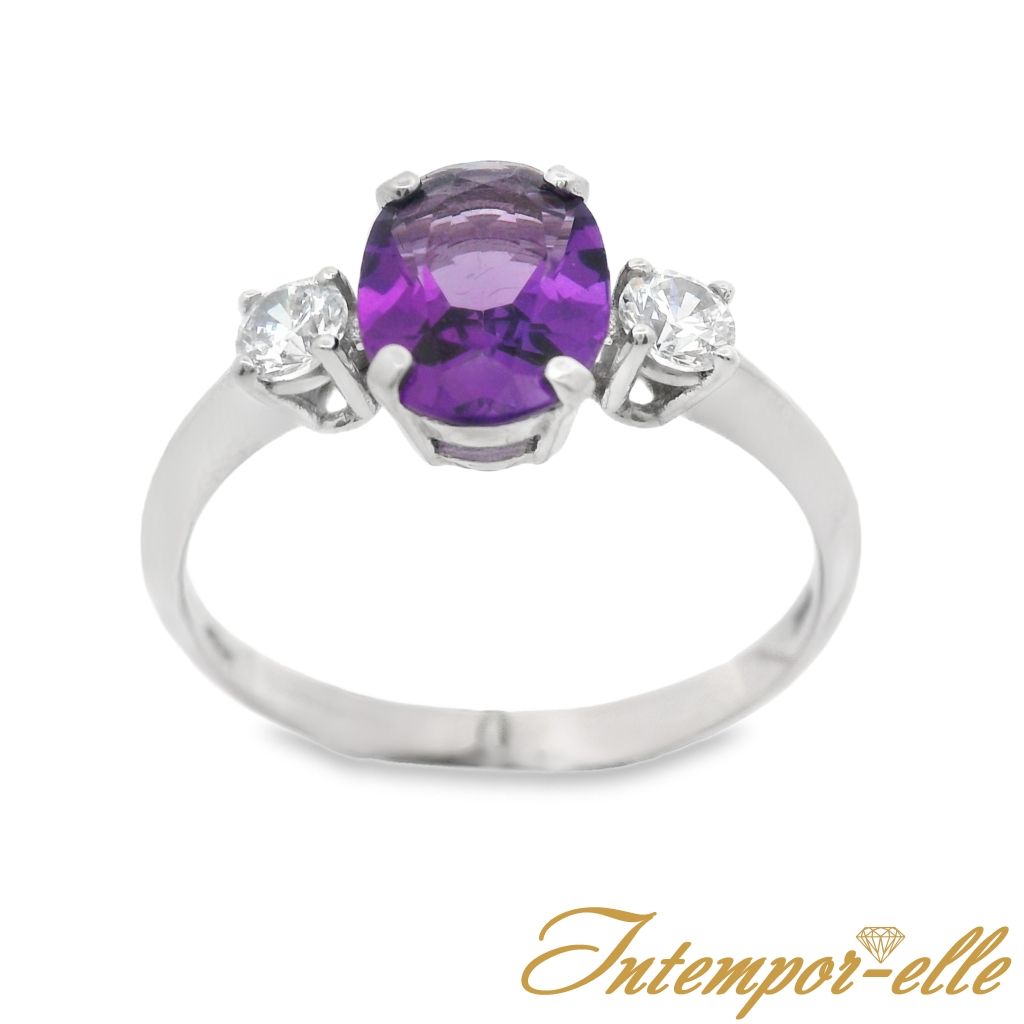 BA OR 18CT AMETHYSTE + OXZ 