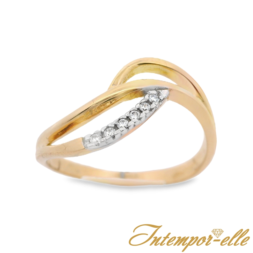 BAGUE OR 18 CT OXZ  RHODIER