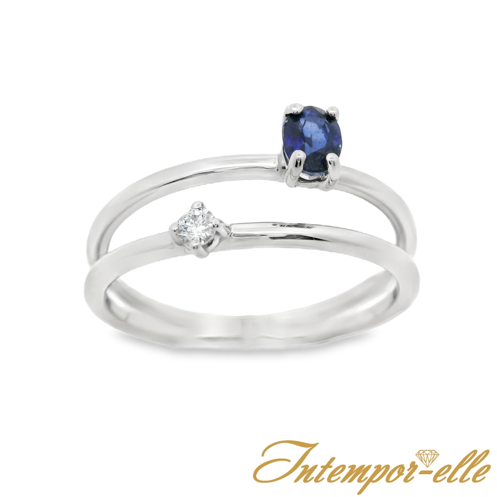 BA OR 18CT SAP + DT 0.04 CT 