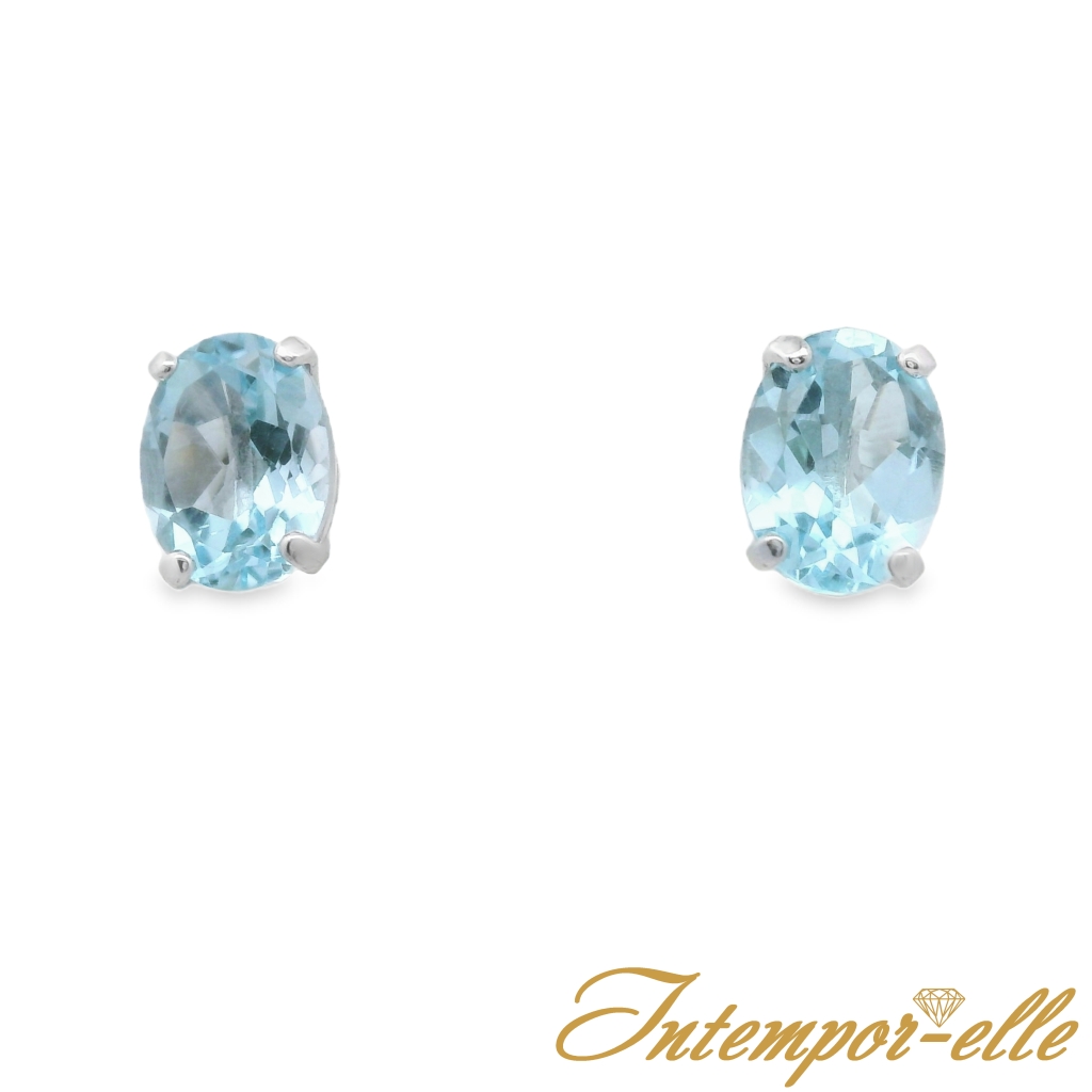 BO OR 18 CT TOPAZE OVAL  