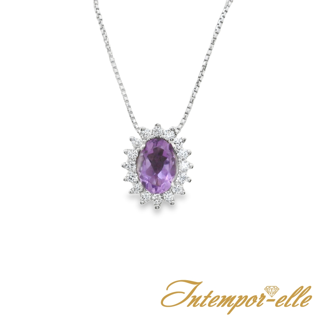 CL OR 18CT AMTH OVALE + OXZ