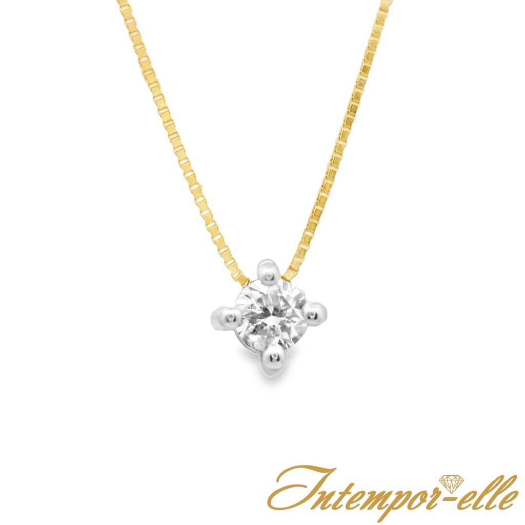 CL 4G/POINTE OR 18 CT + DT 0.10 CT 