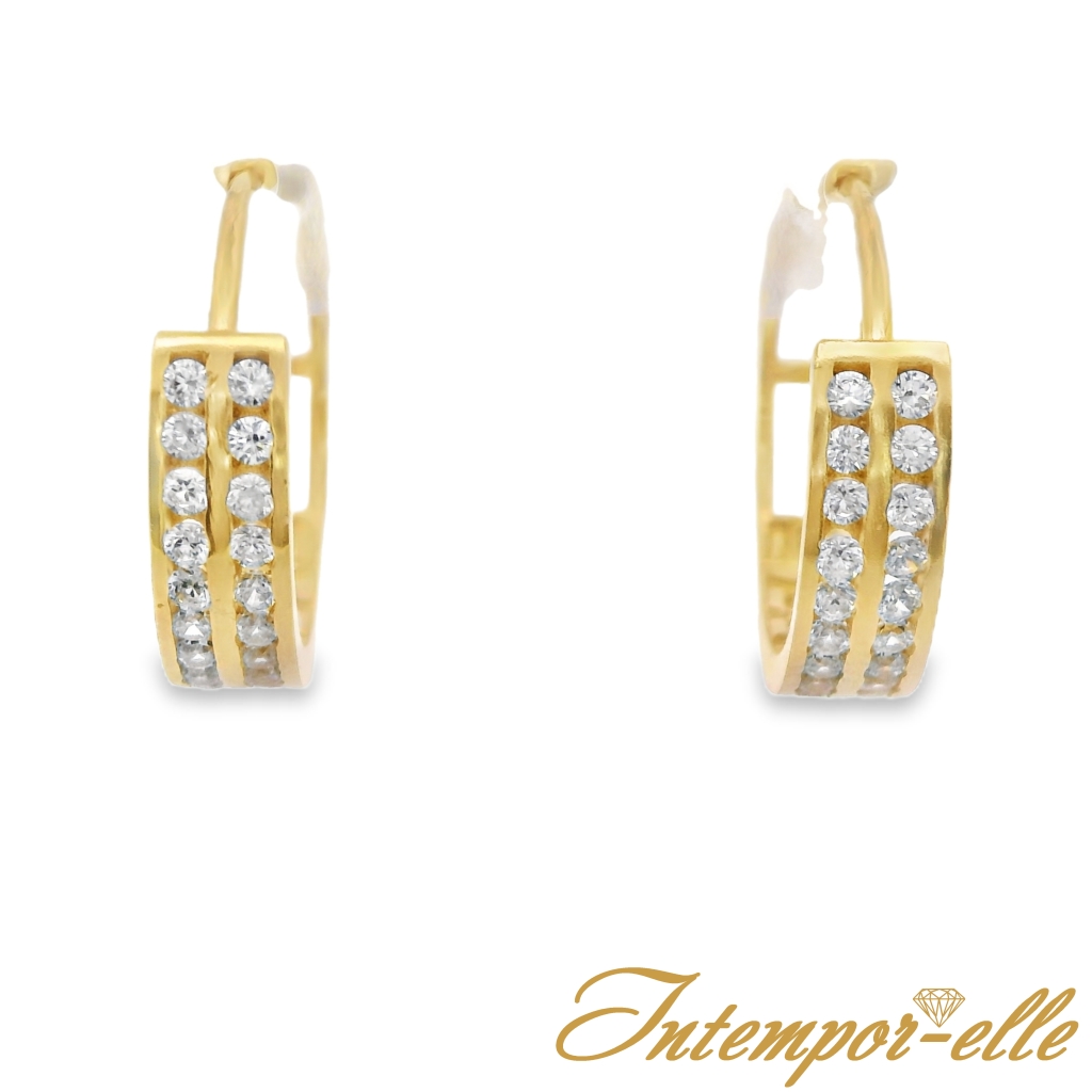 CREOLES OR 18 CT OXZ 15MM