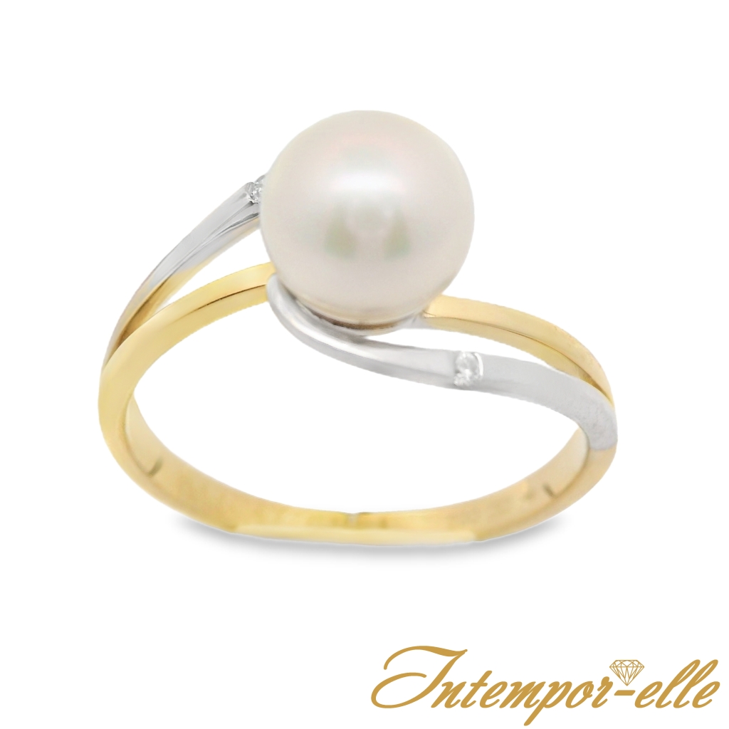 BA OR 18 CT + PERLE + DT 